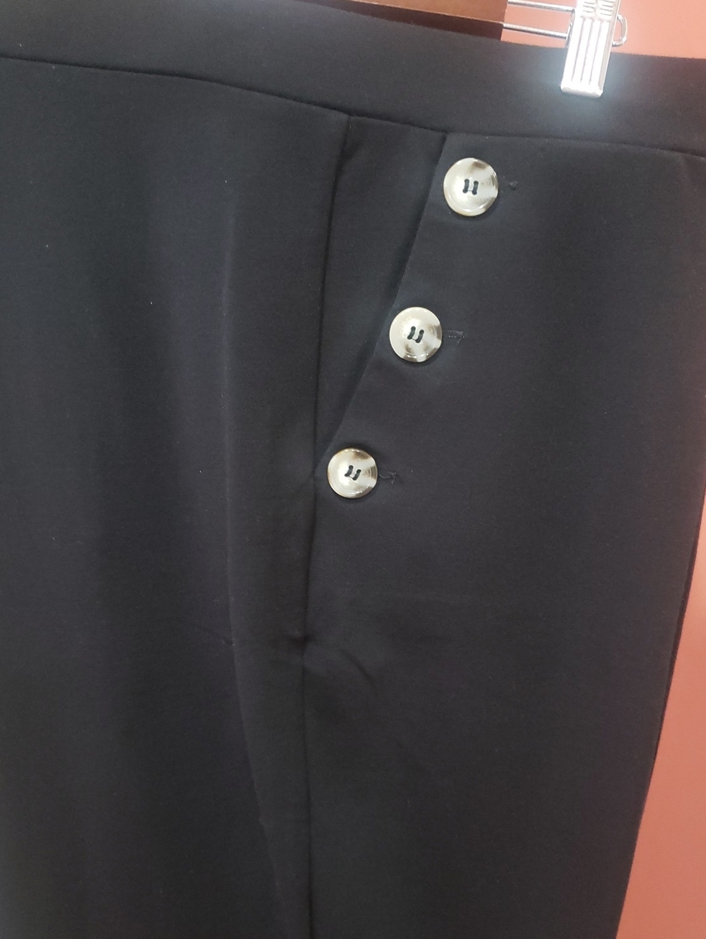 Jones New York Black Women's Ankle Dress Trousers, 3X
